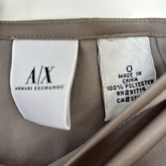 Armani Exchange Silver Skirt - Picture 2 of 4